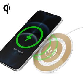 HyperGear ChargePad Pro 15W Wireless Fast Charger (Color: Gold)